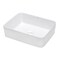 Ruvati 19"x14" Bthrm Vessel Sink Wht Rectangular Above Vanity Counter Ceramic RVB1915 - alternate 1